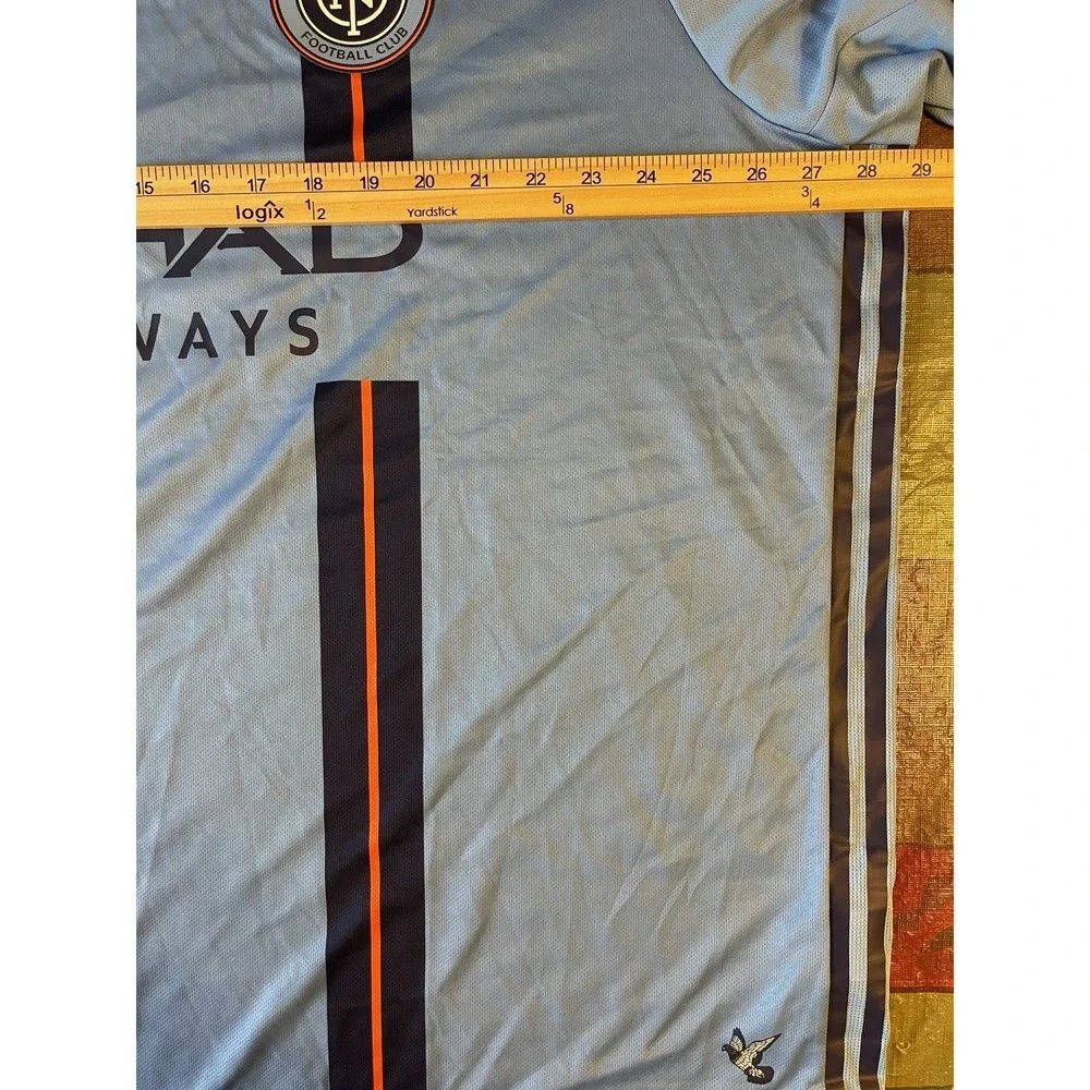 Men's 3XL NWOT New York City FC Alexander Ring #8 Adidas 2019 Authentic Jersey